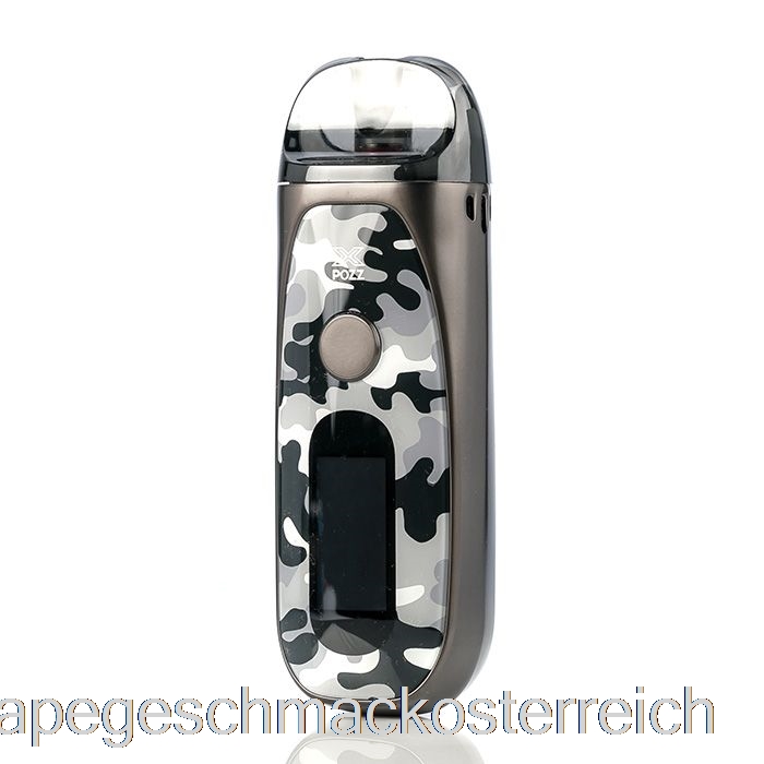 Smok Pozz X 40 W Pod-System, Schwarz-weißer Camo-Vape-Geschmack